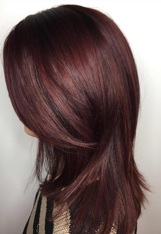 Mahogany: 20 υπέροχες αποχρώσεις για καστανοκόκκινα μαλλιά (21)