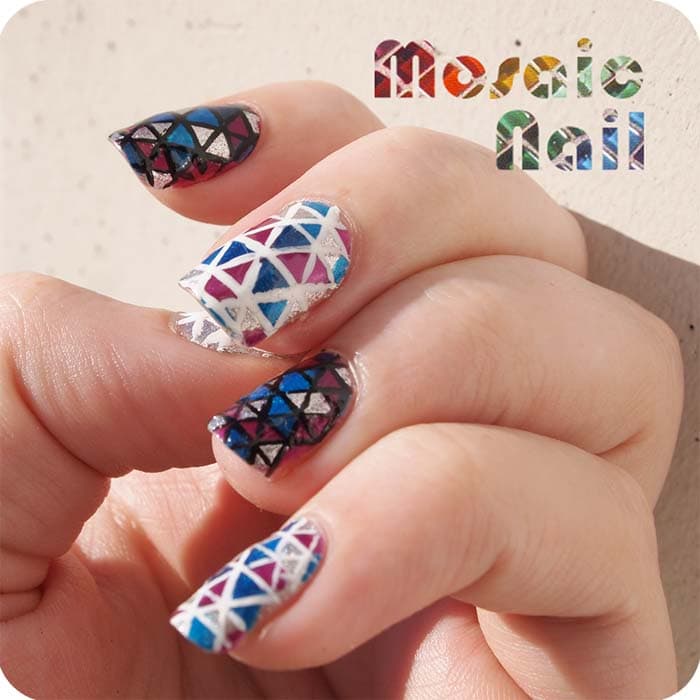 Mosaic Nail Trend (27)