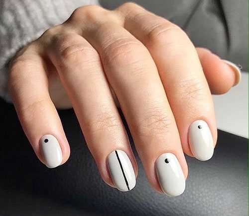 Minimal dot nails: Το πανεύκολο κορυφαίο trend στα νύχια (4)