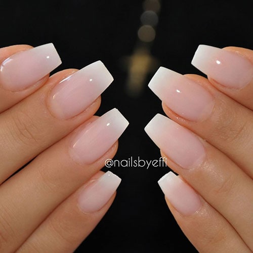 Άσπρα - ροζ νύχια (12)