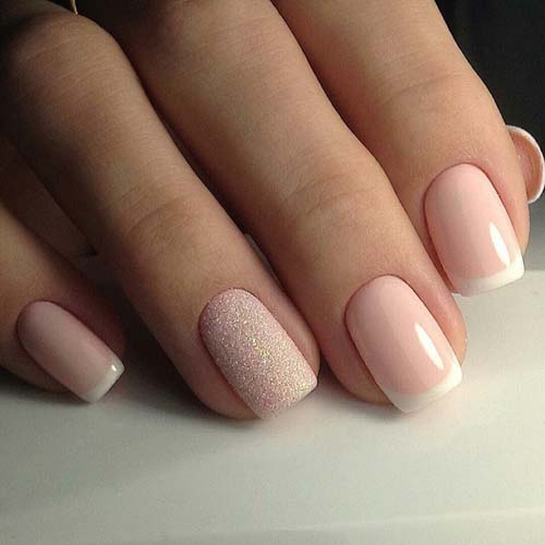 Άσπρα - ροζ νύχια (37)