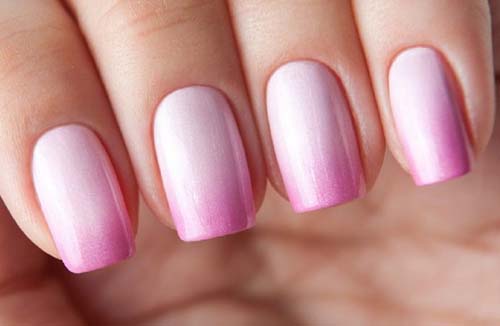 Άσπρα - ροζ νύχια (46)