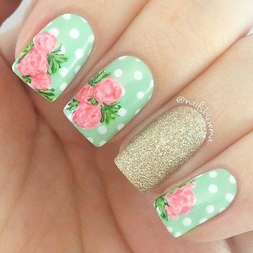 Floral nails (7)