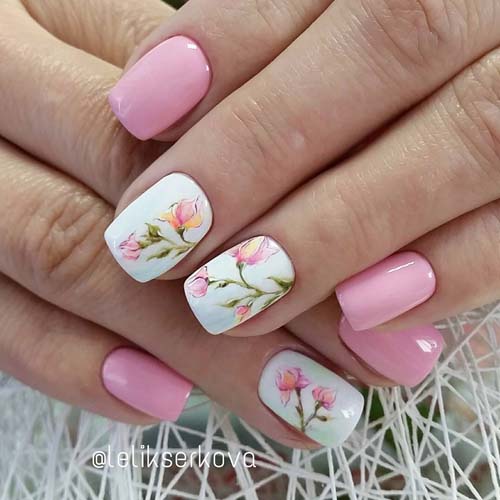 Floral nails (9)