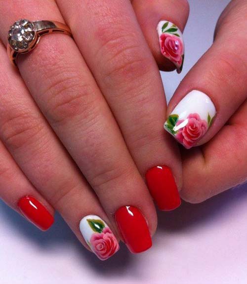 Floral nails (18)