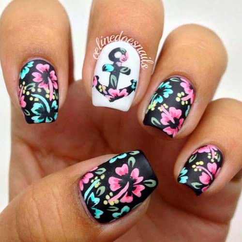 Floral nails (28)