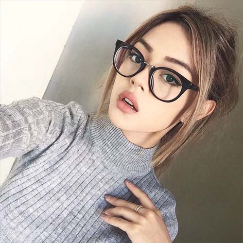 Χτενίσματα για γυναίκες με γυαλιά (10)