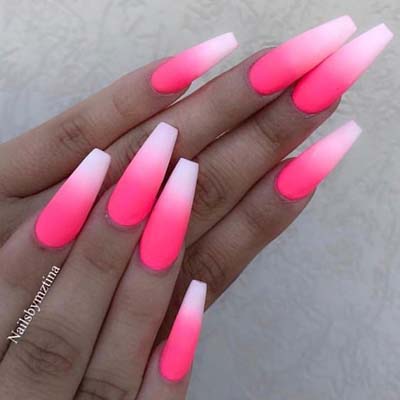 Neon nails - Φωσφοριζέ νύχια (30)