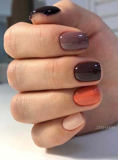 Autumn nails (39)