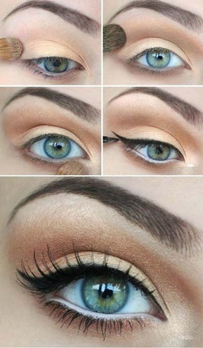 Απαλό γήινο makeup tutorial για πράσινα μάτια και ξανθά ή καστανά μαλλιά