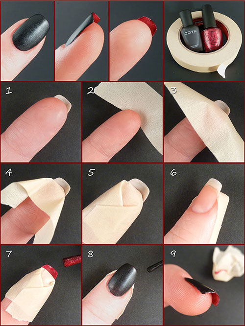 DIY νύχια Louboutin