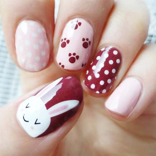 Cute easter nails