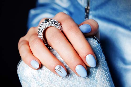 4. Sweet Baby Blue Nail Designs - wide 7